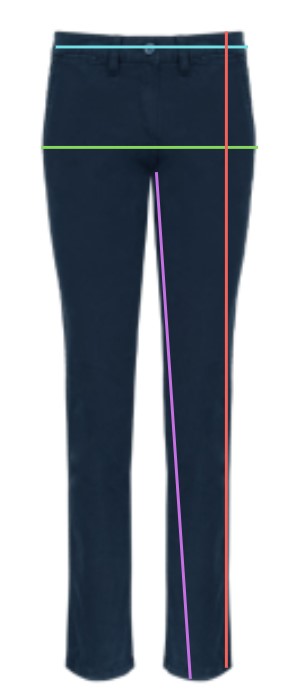 Pantalon Chino Femme JP2